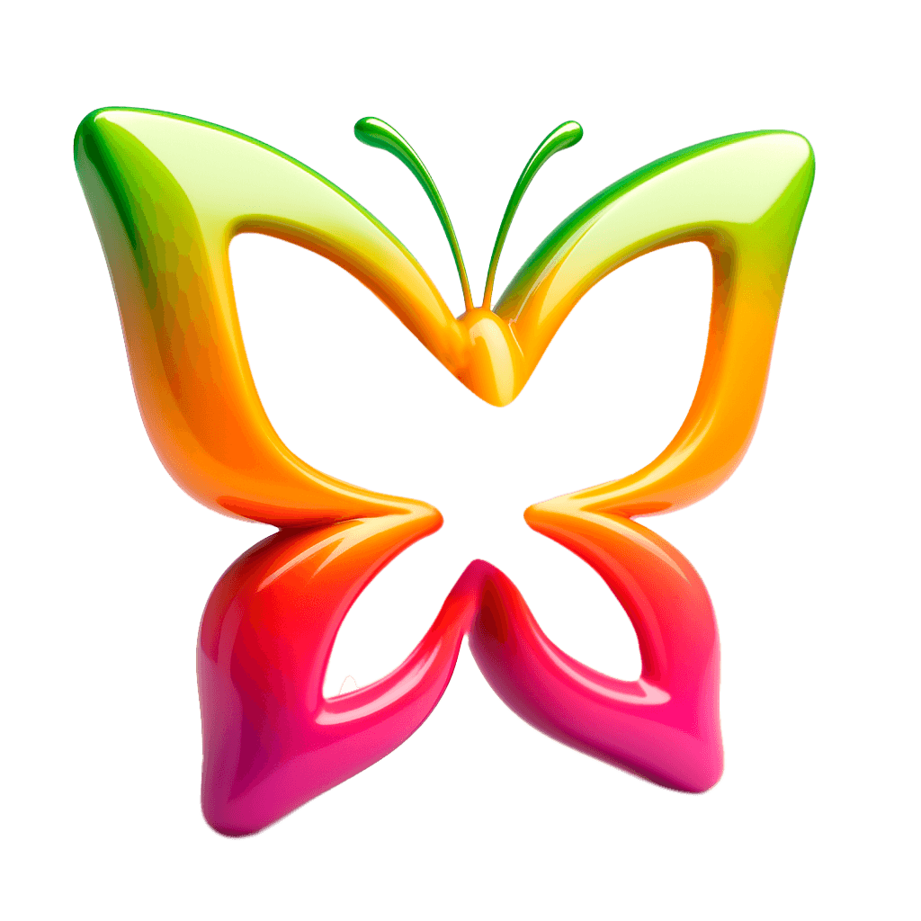 Borboleta 3D ProSaúde