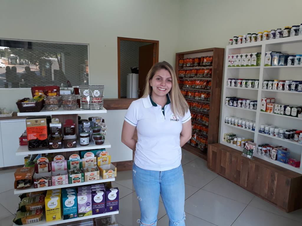 O apoio do ProSaúde foi imprescindível para que Sara pudesse ter sua vontade de investir em produtos naturais com segurança.