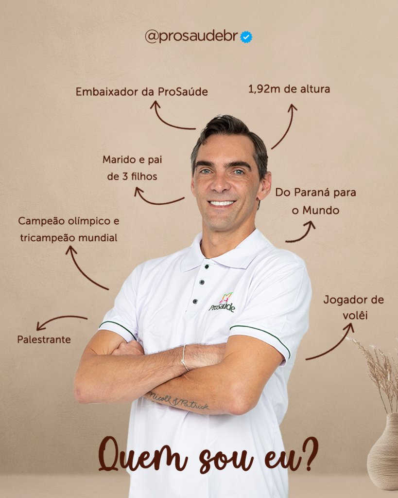 Quem é Giba, o novo membro da família ProSaúde?